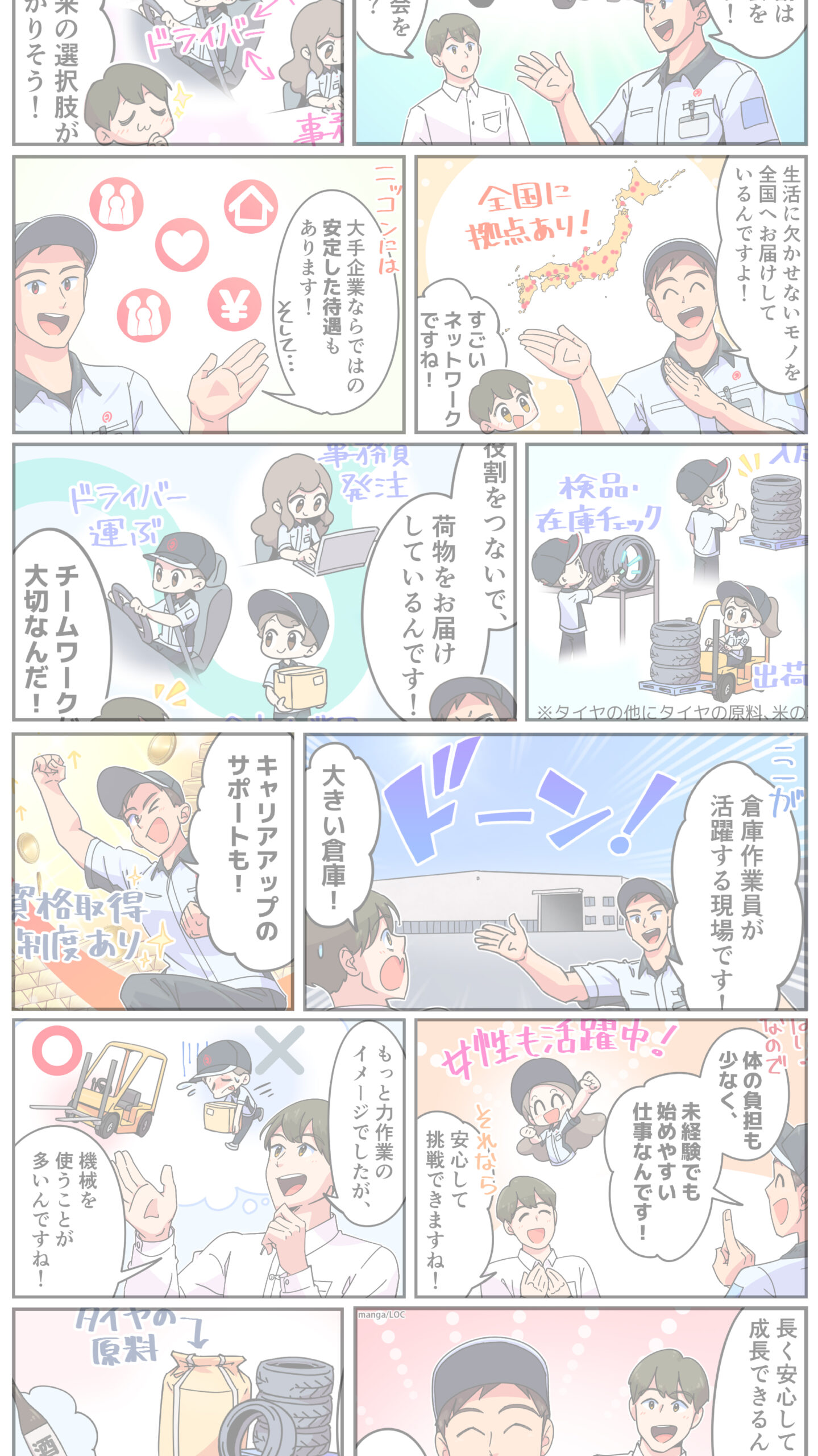 ニッコン株式会社都城営業所｜マンガでわかる採用・求人情報